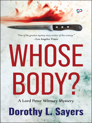 cover image of Whose Body?